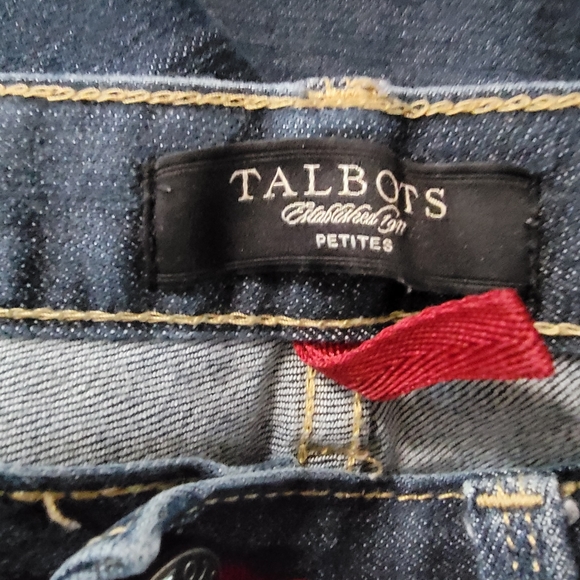 Talbots Straight Leg Jeans- 10 Petite - Picture 6 of 6